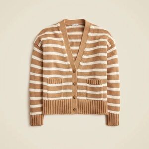 J. Crew Heritage cotton relaxed cardigan sweater